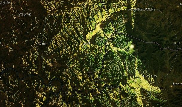 Illuminated Visibility Maps
